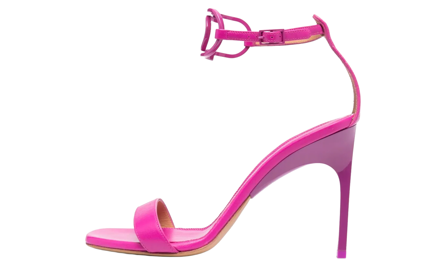 Pop Paperclip HIgh Sandal WMNS "Fuchsia" OWIH045S23LEA0023232