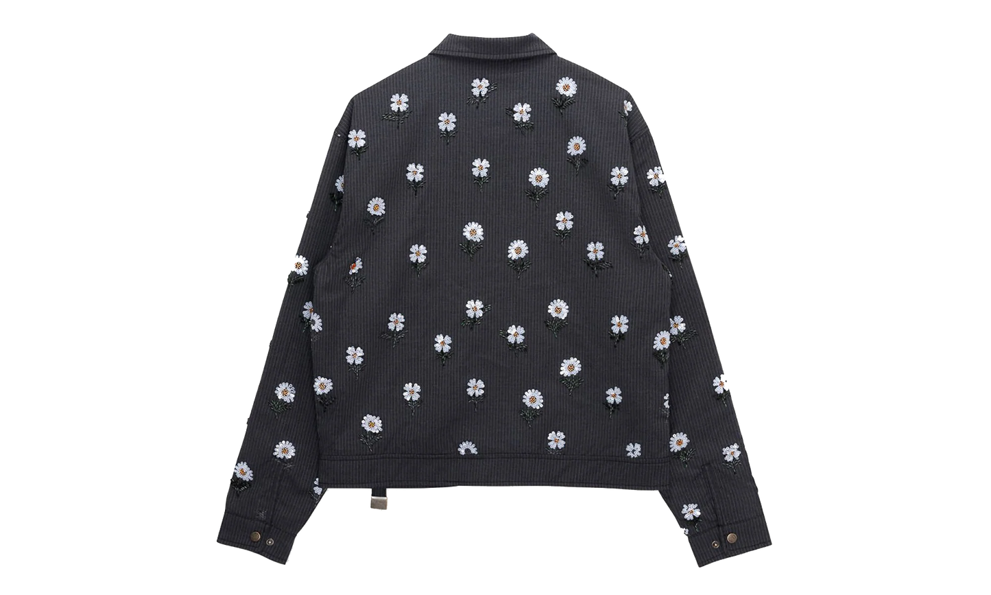 Flowers Beaded Jacket "Black" HTG260168 BLK