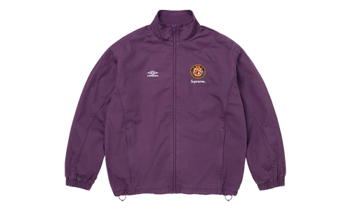 Umbro® Cotton Ripstop Track Jacket "SS26 - Plum" SU27023