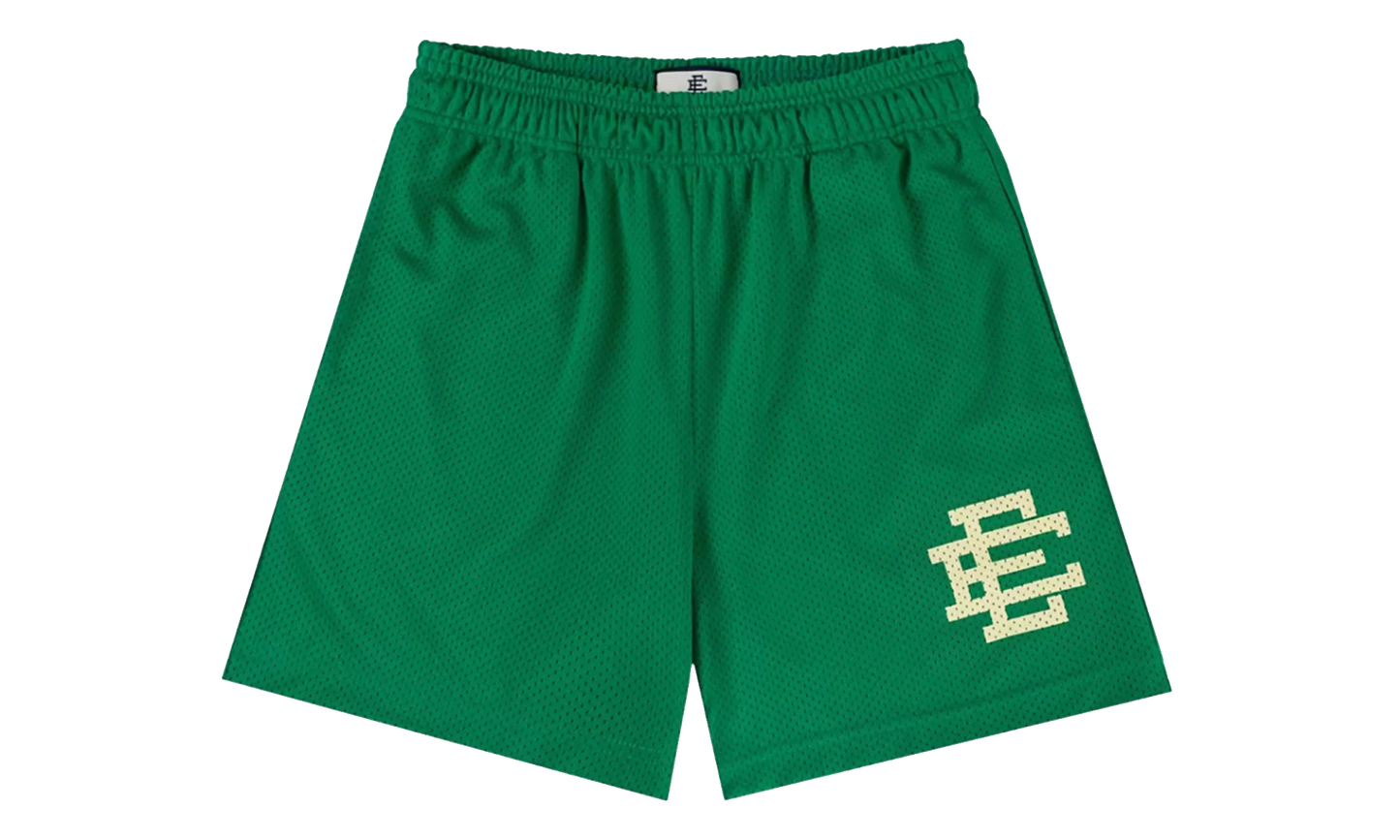 EE BASIC SHORT "SS24 - Green/Off White" EE623