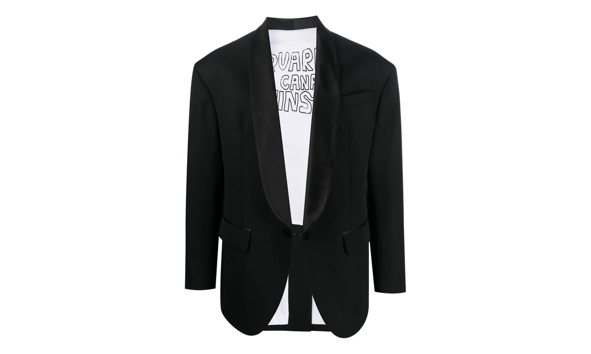 Blended Wool Blazer "Black" S74BN1218S76498900