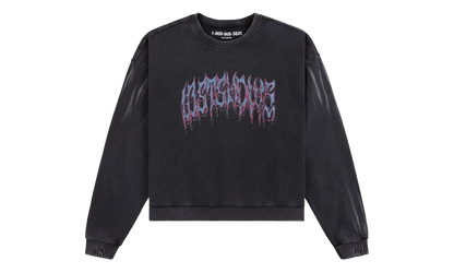 Vintage Wash Sweatshirt "Vintage Black" LST 23 22713 VBK