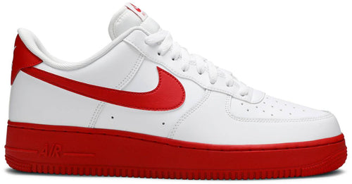 Air Force 1 Low White Red Midsole