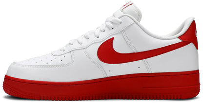Air Force 1 Low White Red Midsole