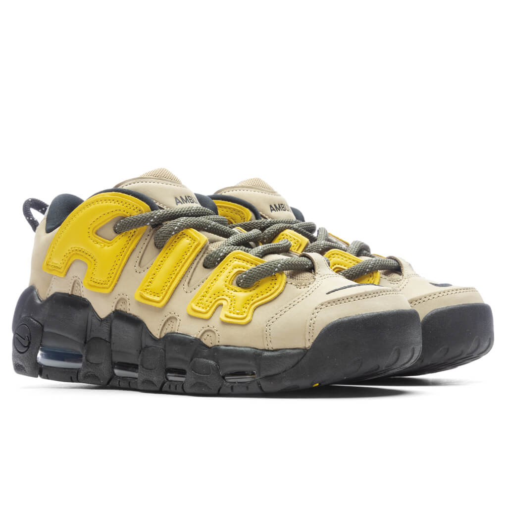 AMBUSH More Uptempo Low Limestone - Limestone/Vivid Sulfur/Black