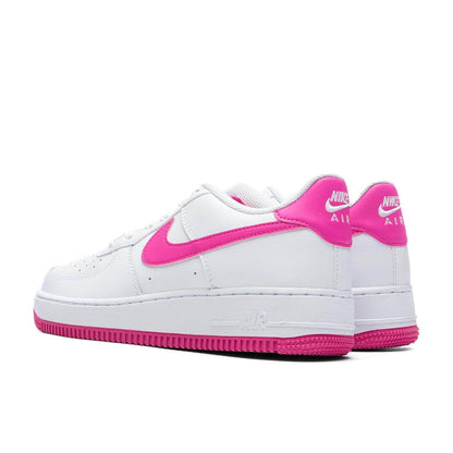 Air Force 1 LV8 2 (GS) - White/Laser Fuchsia