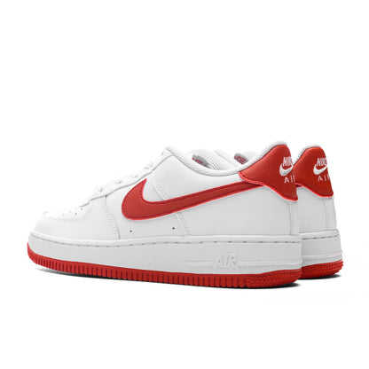 Air Force 1 (GS) - White/Dragon Red