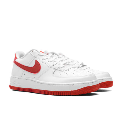 Air Force 1 (GS) - White/Dragon Red