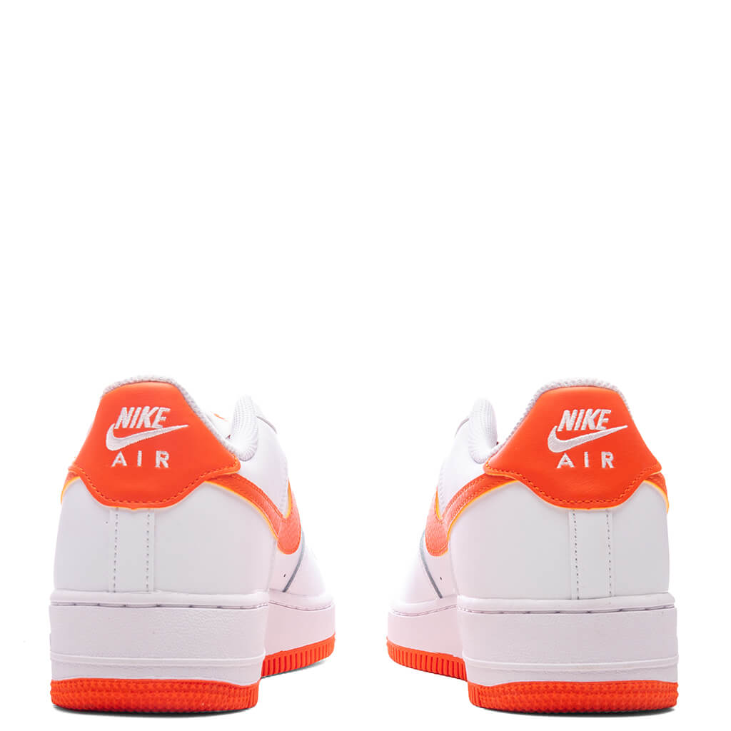 Air Force 1 (GS) - White/Safety Orange