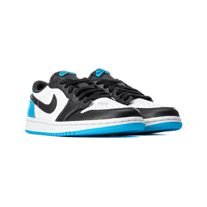 1 Low 'Black Dark Powder Blue' Women's (2022)