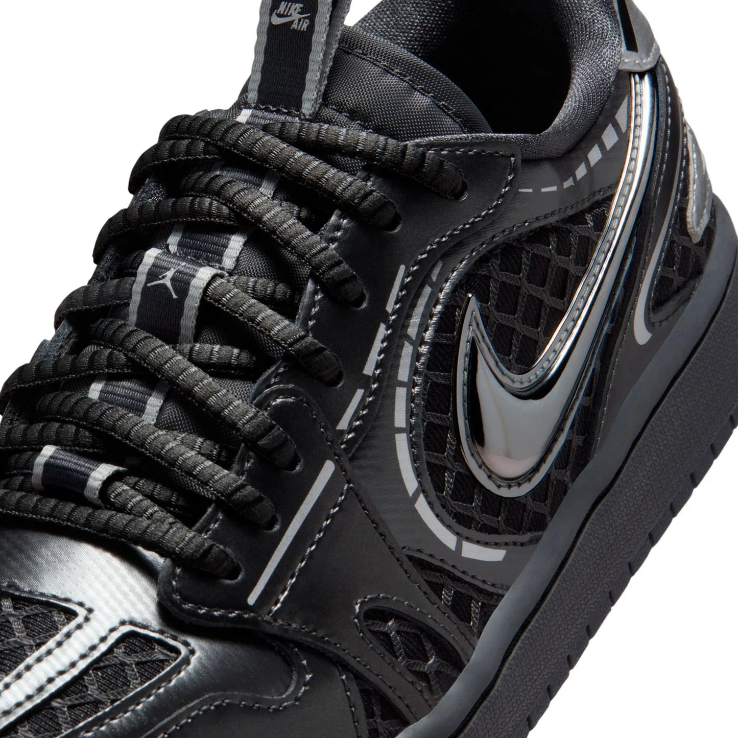 1 Low Method of Make V3 'Black Metallic Silver' Women's (2025)