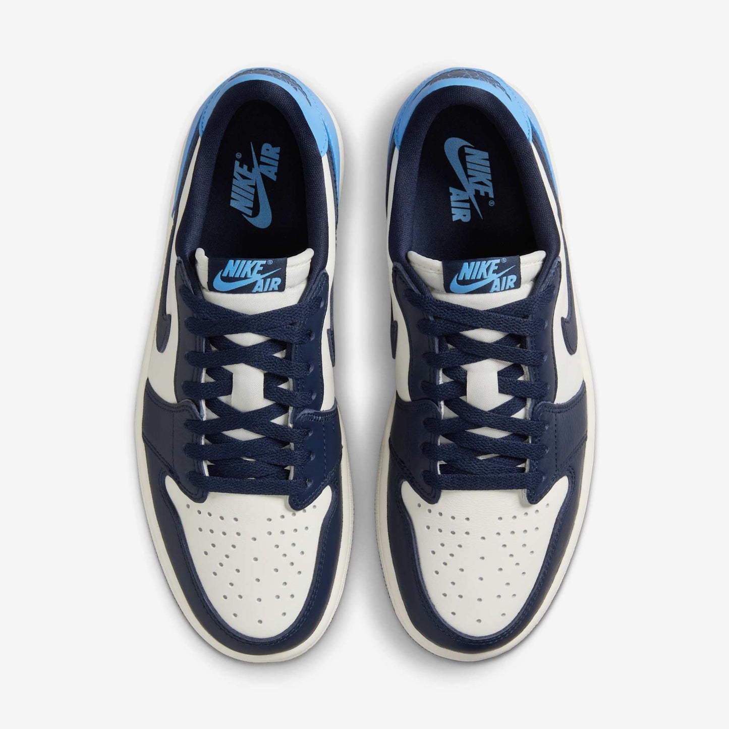Air Jordan 1 Low Retro OG 'UNC / Obsidian' (2025)