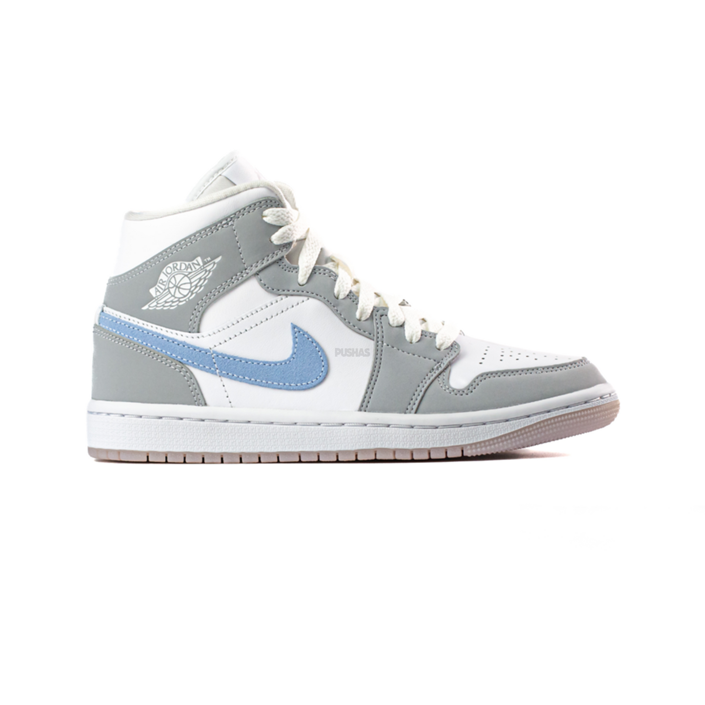 1 Mid 'Grey Blue Wolf Grey' Women's (2021)