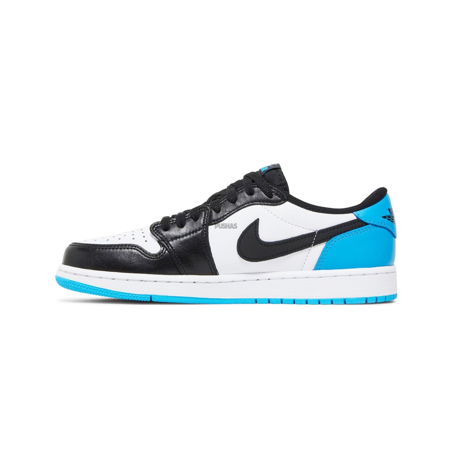 1 Retro Low OG 'Black Dark Powder Blue' (2022)