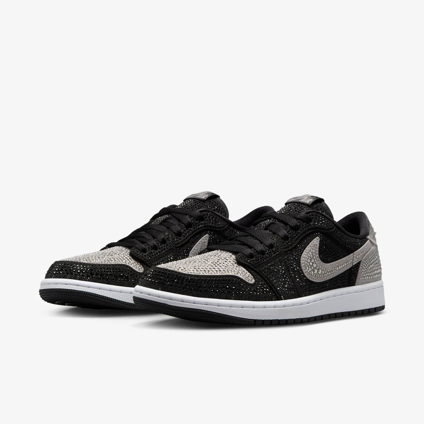 Air Jordan 1 Retro Low OG x Swarovski 'Stealth' (2025) (Womens)