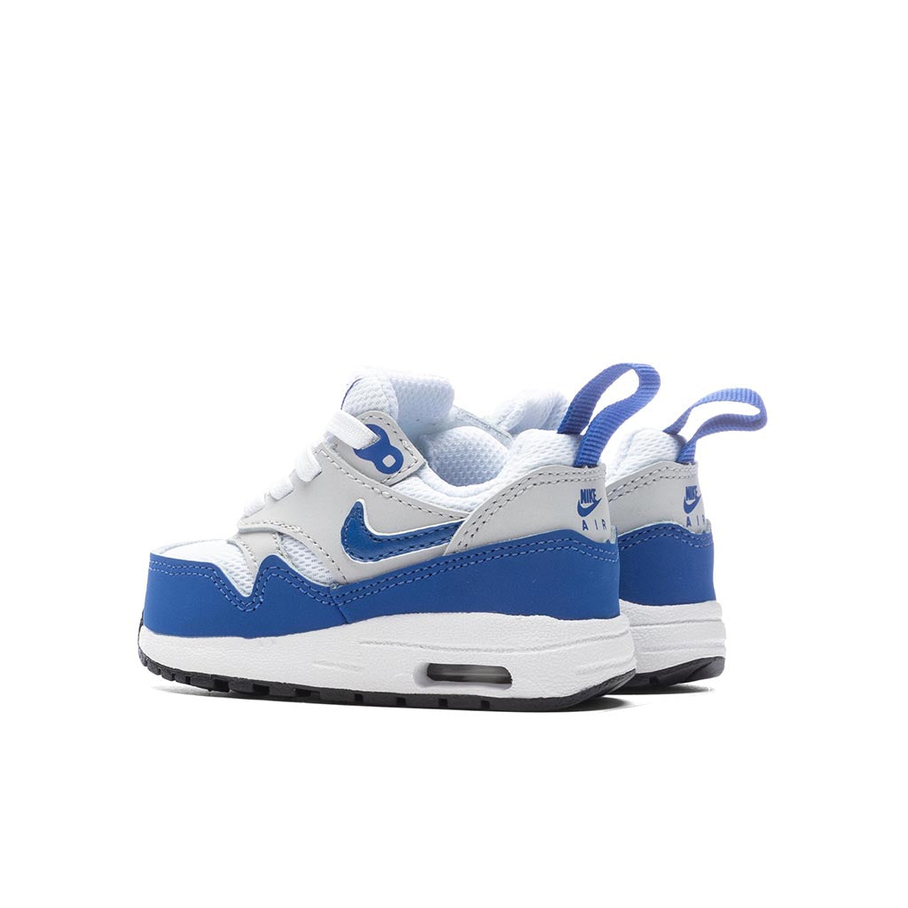 Air Max 1 Easy (TD) - White/Game Royal/Neutral Grey/Black