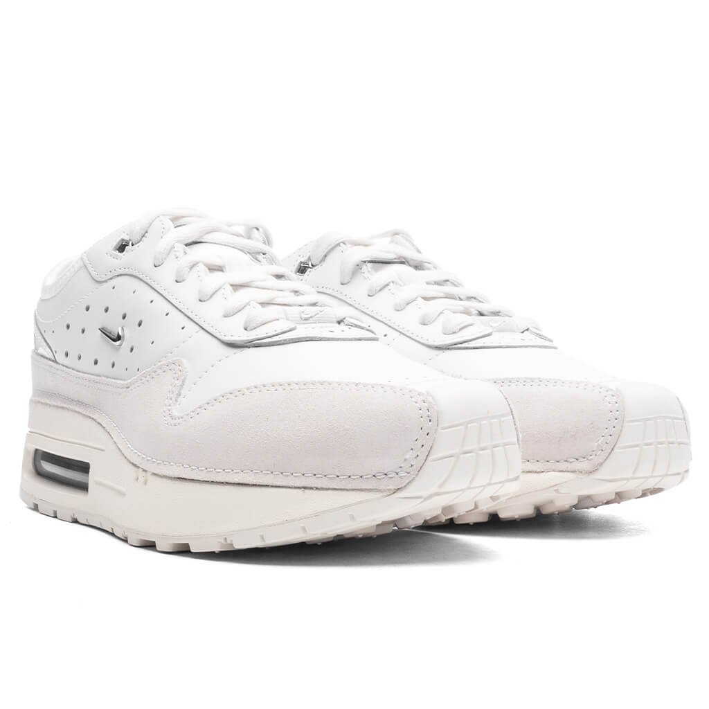 Women's Air Max 1 SP Jacquemus - Summit White/Metallic Silver/Sail