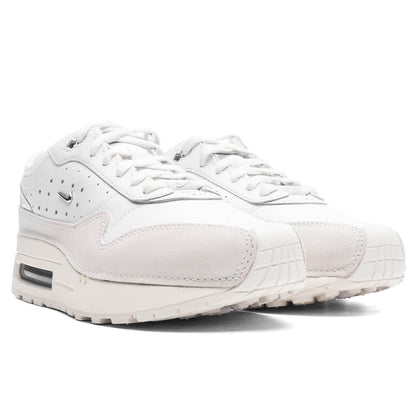 Women's Air Max 1 SP Jacquemus - Summit White/Metallic Silver/Sail