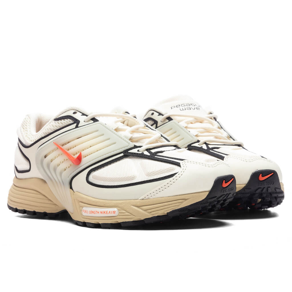 Air Pegasus Wave - Sail/Picante Red/Black/Coconut Milk