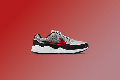 Air Zoom Spiridon SP - Metallic Silver/Sport Red/Black/White