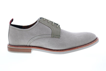 Ben Sherman Brent Plain Toe Mens Gray Plain Toe Oxfords & Lace Ups Shoes