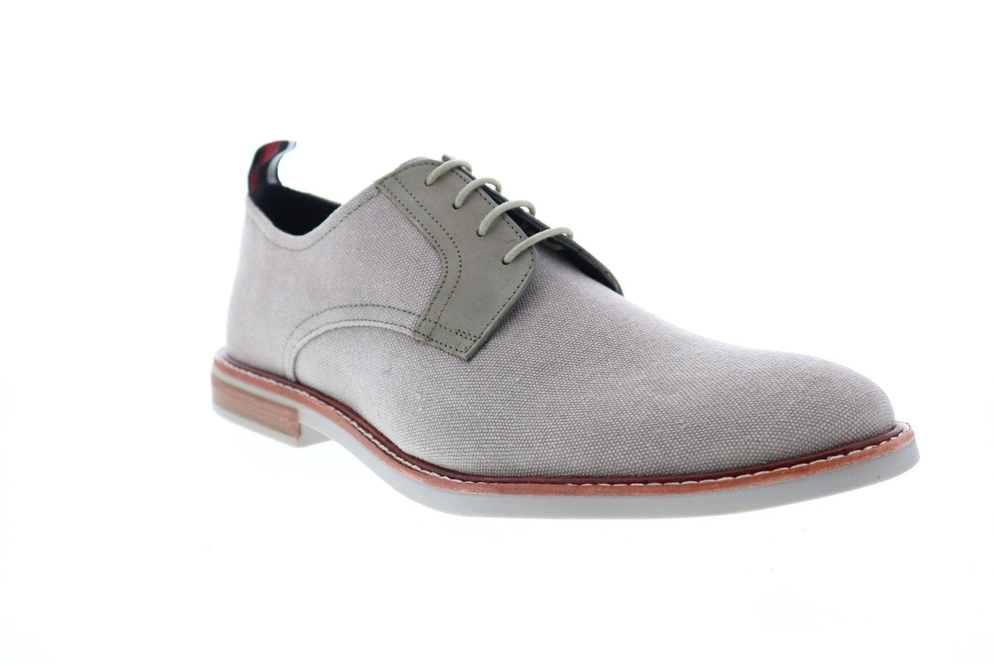 Ben Sherman Brent Plain Toe Mens Gray Plain Toe Oxfords & Lace Ups Shoes