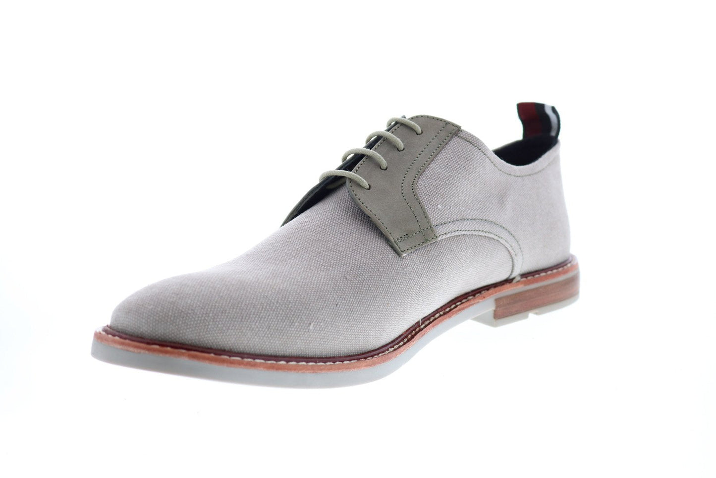 Ben Sherman Brent Plain Toe Mens Gray Plain Toe Oxfords & Lace Ups Shoes