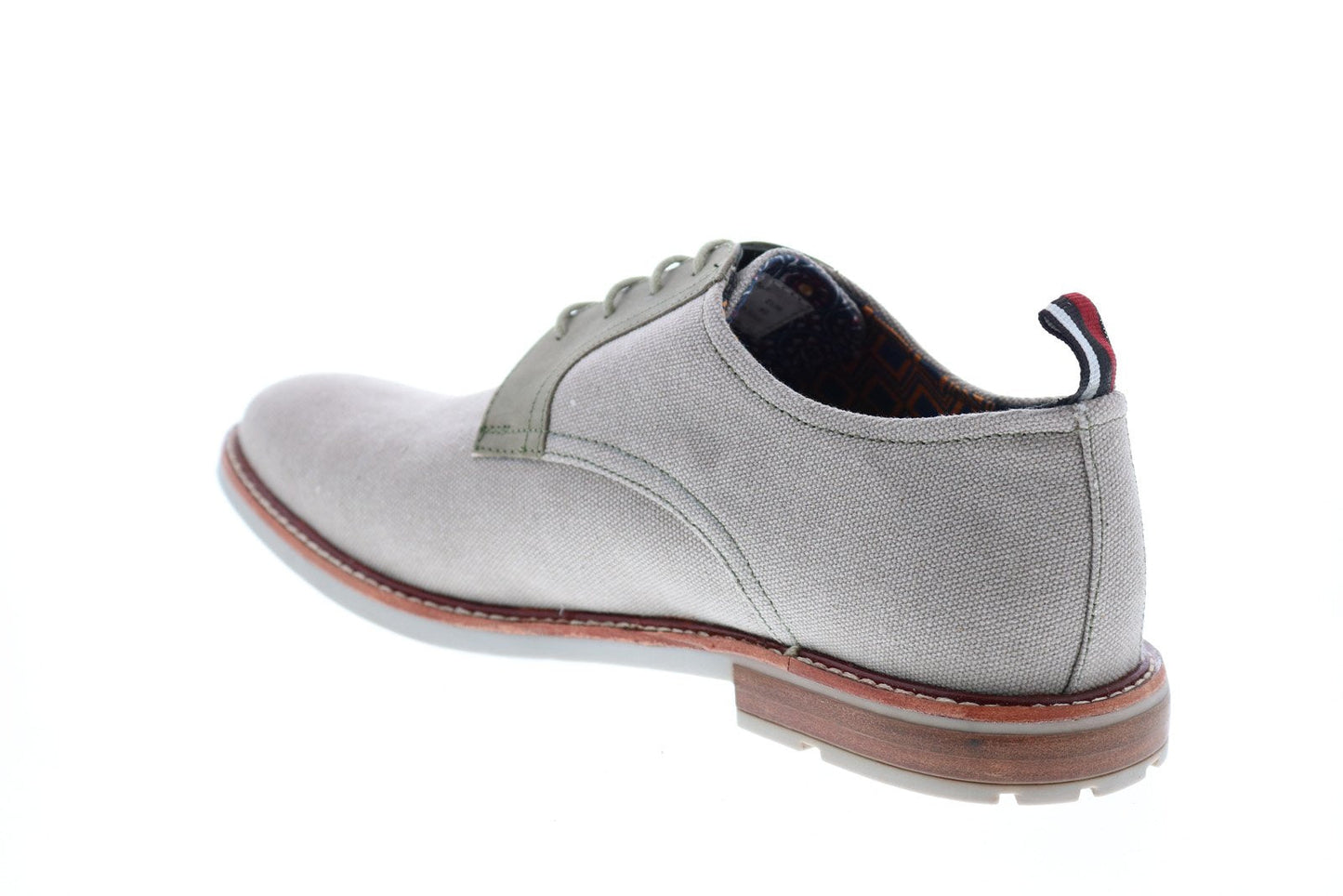 Ben Sherman Brent Plain Toe Mens Gray Plain Toe Oxfords & Lace Ups Shoes
