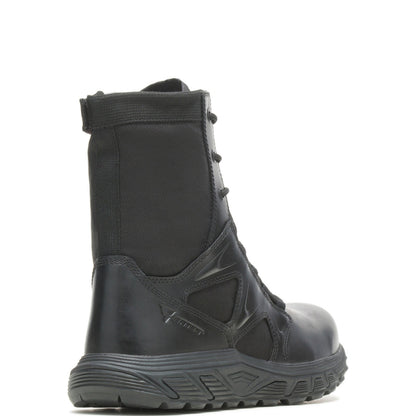 Bates Rush Tall Zip E01080 Mens Black Leather Lace Up Tactical Boots