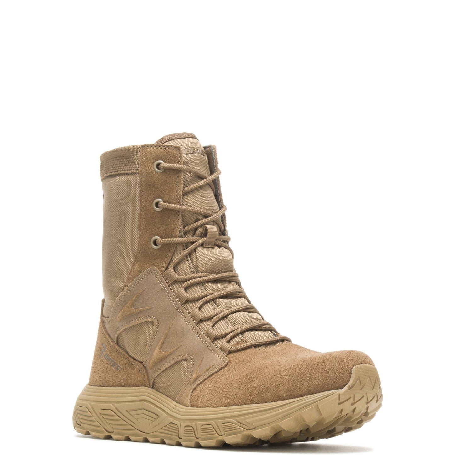 Bates Rush Tall AR670-1 E01088 Mens Brown Leather Lace Up Tactical Boots