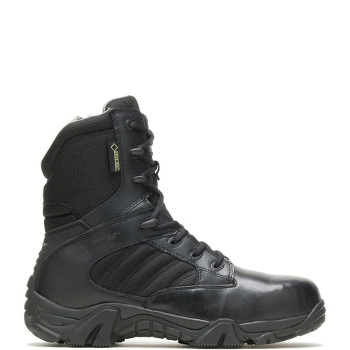 Bates GX 8 Safety Toe E02272 Mens Black Leather Lace Up Tactical Boots