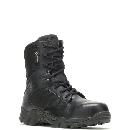 Bates GX 8 Safety Toe E02272 Mens Black Leather Lace Up Tactical Boots