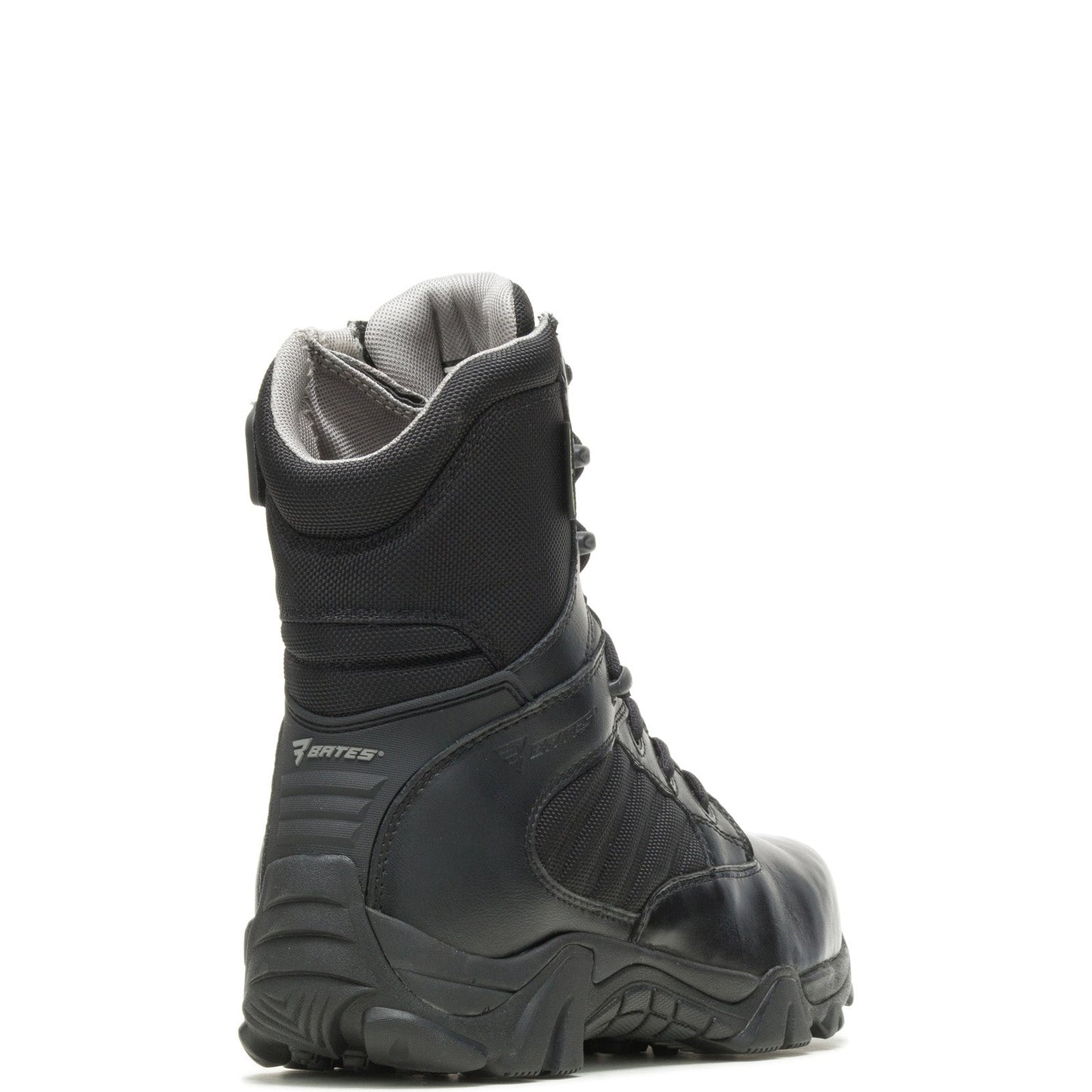 Bates GX 8 Safety Toe E02272 Mens Black Leather Lace Up Tactical Boots