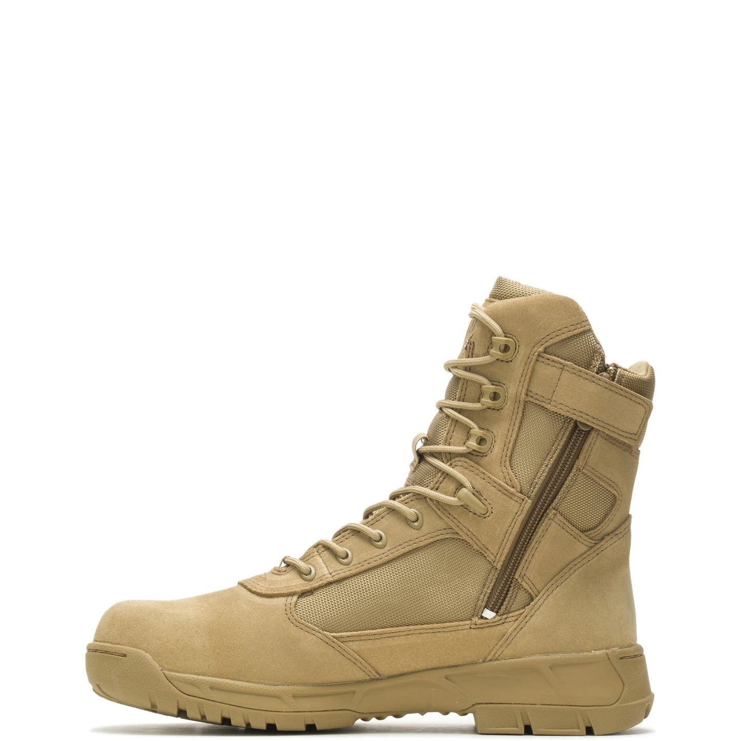 Bates Tactical Sport 2 Tall Side Zip Dryguard Mens Brown Tactical Boots