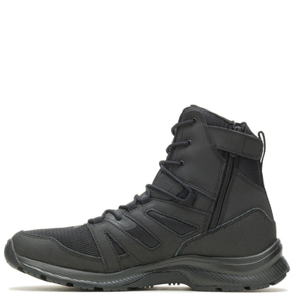 Bates Rallyforce Tall Zip E04160 Mens Black Leather Tactical Boots