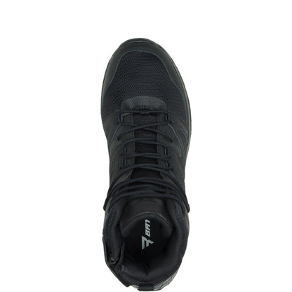 Bates Rallyforce Tall Zip E04160 Mens Black Wide Leather Tactical Boots