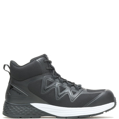 Bates Rush Mid Work Composite Toe E09100 Mens Black Canvas Tactical Boots