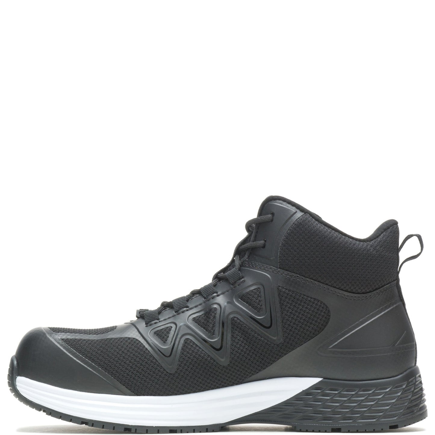 Bates Rush Mid Work Composite Toe E09100 Mens Black Canvas Tactical Boots