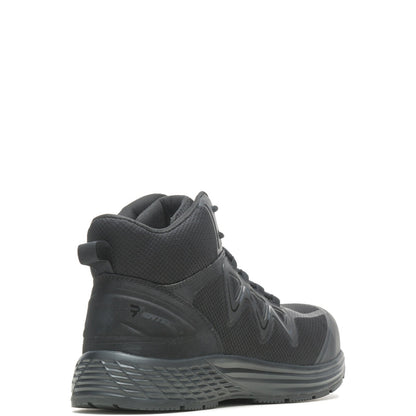 Bates Rush Mid Work Composite Toe E09103 Mens Black Canvas Tactical Boots