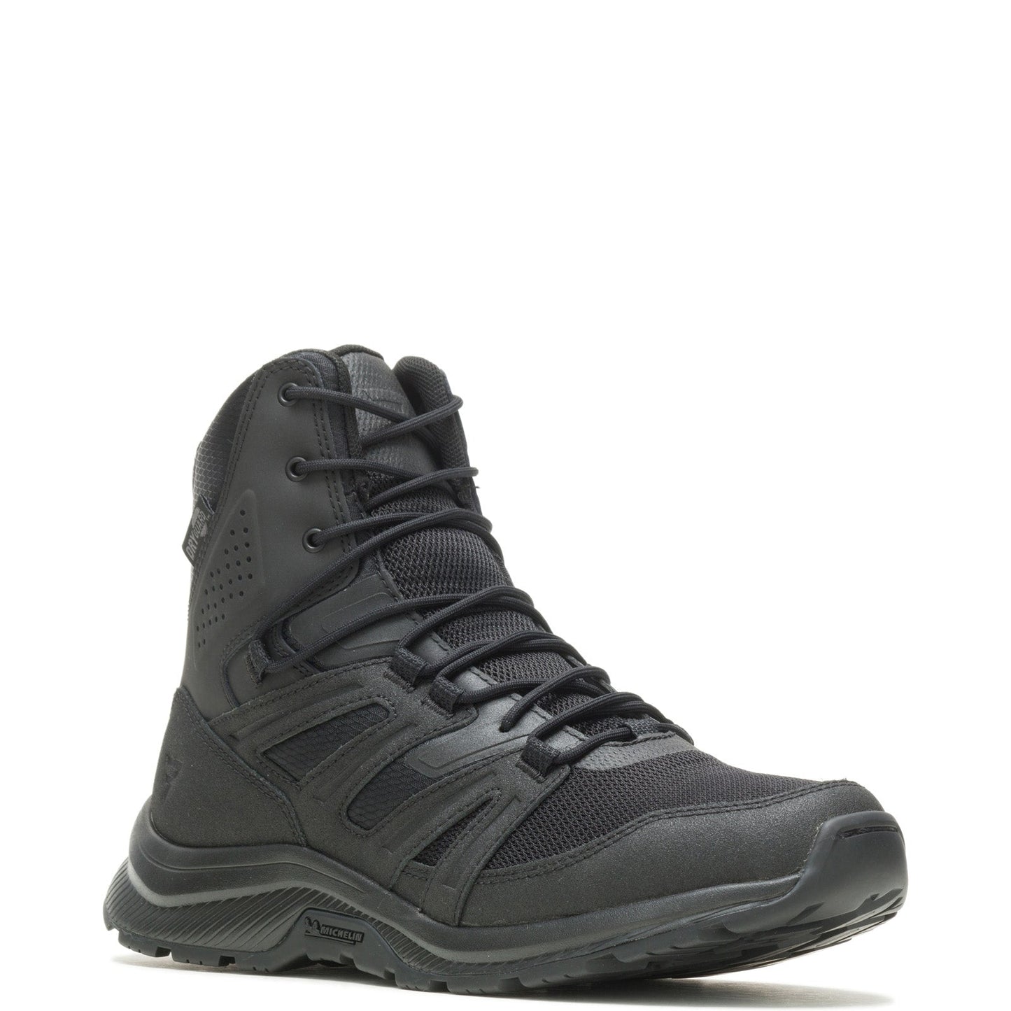 Bates Rallyforce Tall Zip E04170 Mens Black Leather Lace Up Tactical Boots