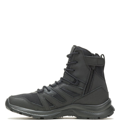 Bates Rallyforce Tall Side Zip E04560 Womens Black Leather Tactical Boots