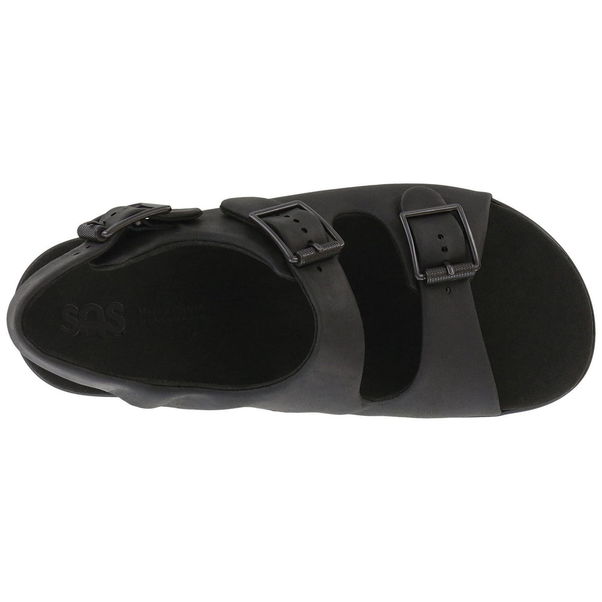 Men's Bravo Heel Strap Sandal In Black Bear