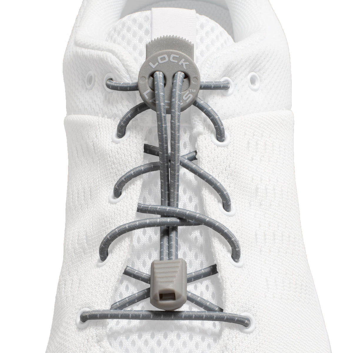 Original No-Tie Shoelaces in Cool Gray