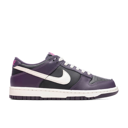 Dunk Low (GS) - Black/Pale Ivory/Dark Raisin/Sail