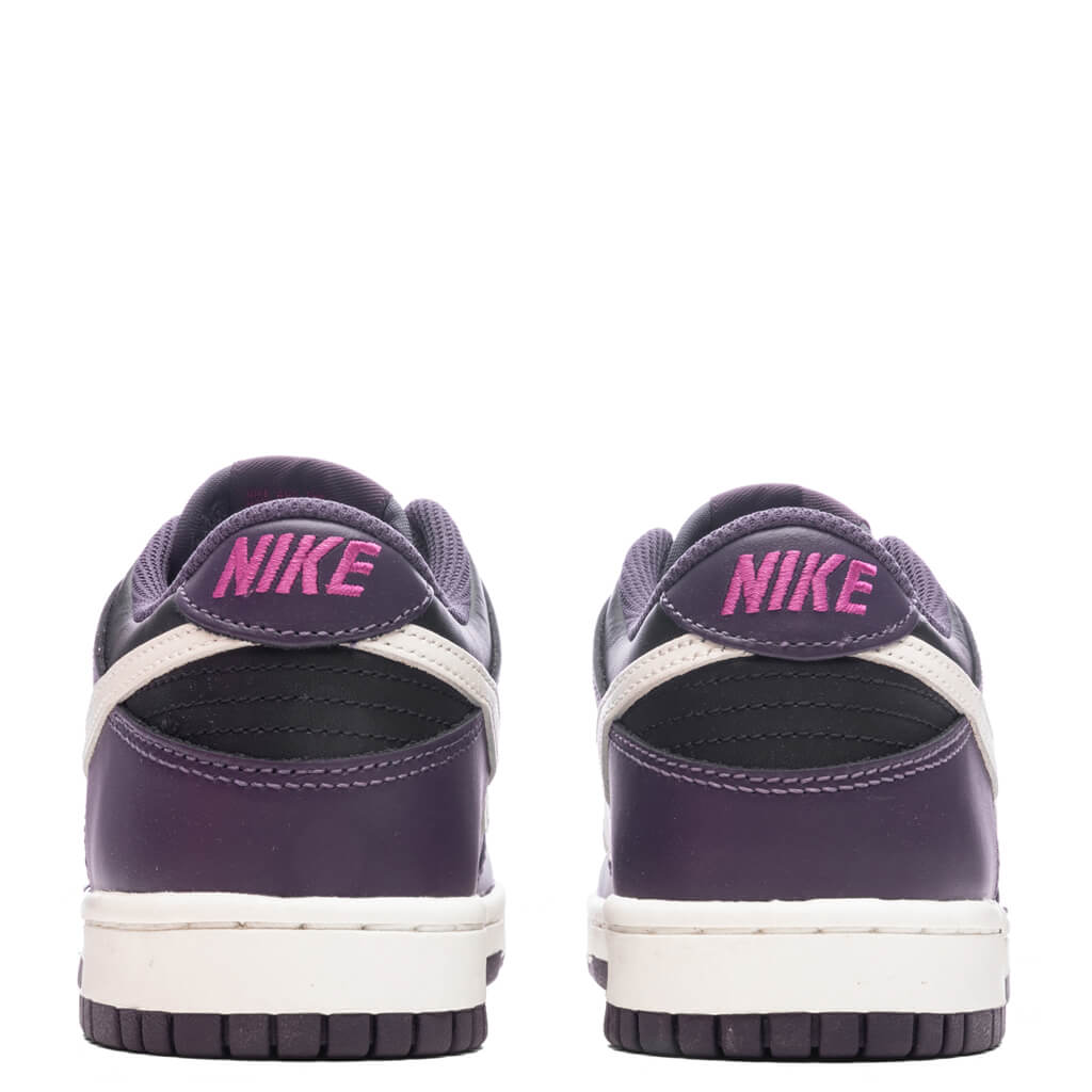 Dunk Low (GS) - Black/Pale Ivory/Dark Raisin/Sail