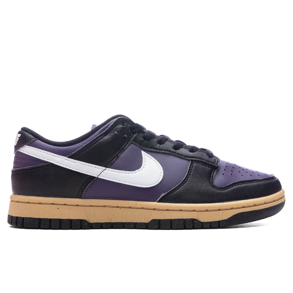 Women's Dunk Low - Dark Raisin/White/Black