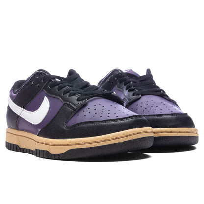 Women's Dunk Low - Dark Raisin/White/Black