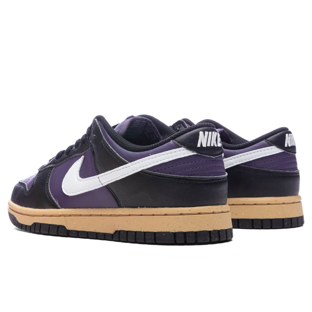 Women's Dunk Low - Dark Raisin/White/Black