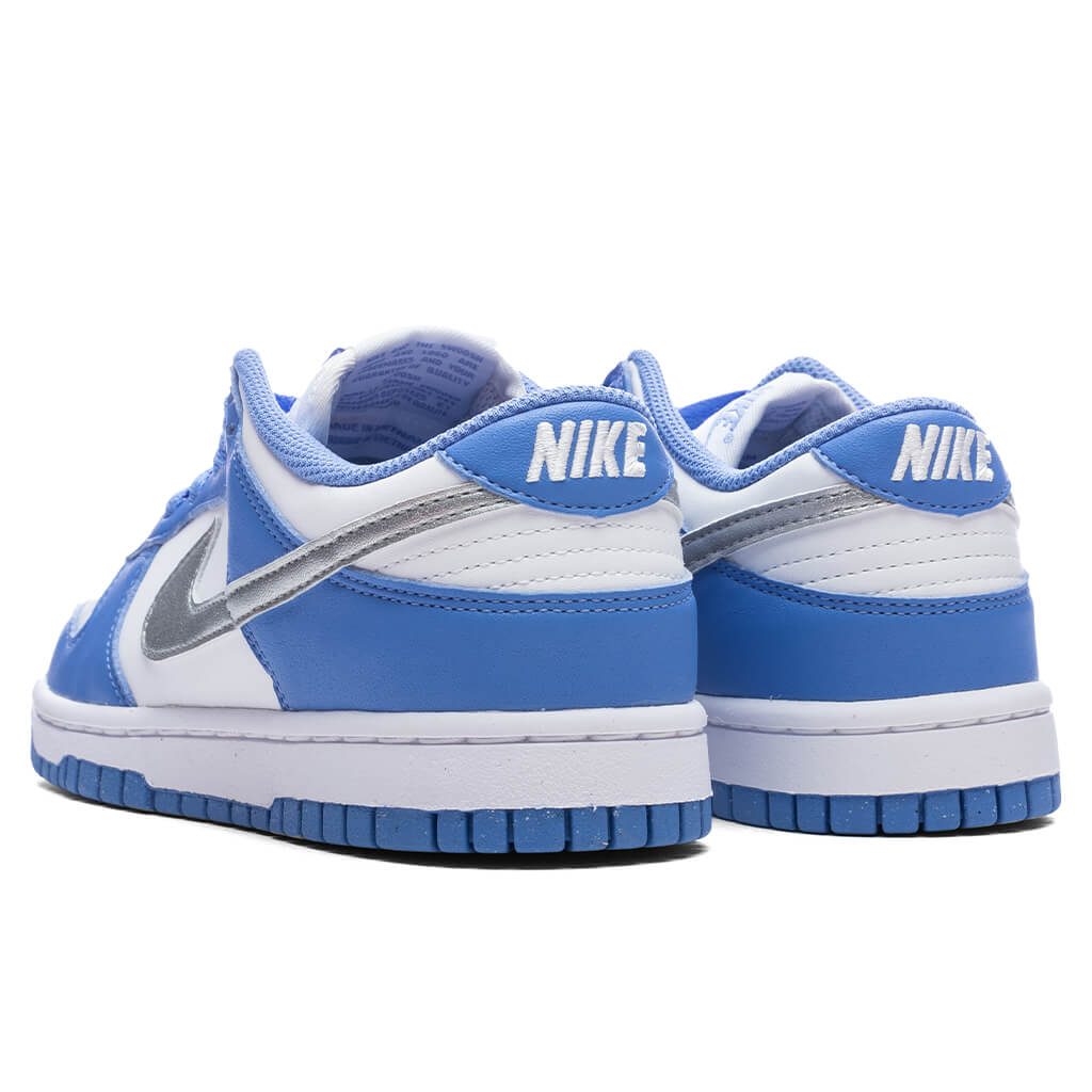 Women's Dunk Low - Royal Pulse/Metallic Silver/White