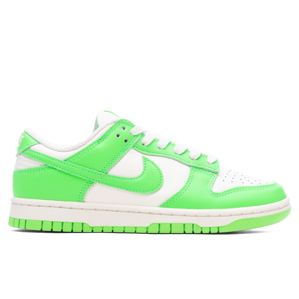 Women's Dunk Low - Sail/Green Strike